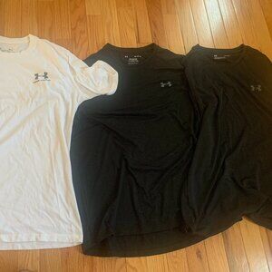 Lot/Bundle Under Armour Workout Shirts Men's Medium